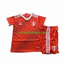 Maglia Perù Gara Away Completo Bambino 2-13 Anni 2023 MC