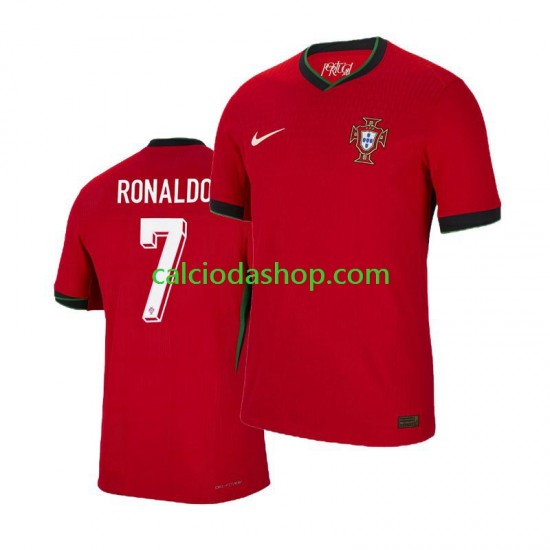 Maglia Portogallo Cristiano Ronaldo 7 Gara Home Uomo Euro 2024 MC