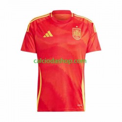 Maglia Spagna Gara Home Uomo Euro 2024 MC