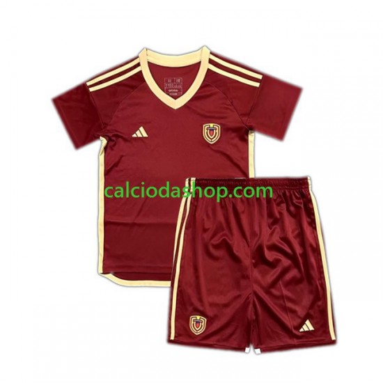 Maglia Venezuela Gara Home Completo Bambino 2-13 Anni Copa America 2024 MC