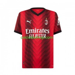 Maglia AC Milan Rafael Leao 10 Gara Home Uomo 2023-2024 MC