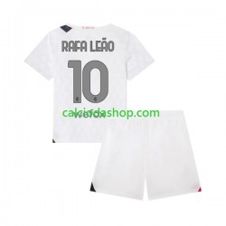 Maglia AC Milan Rafael Leao 10 Gara Away Completo Bambino 2-13 Anni 2023-2024 MC