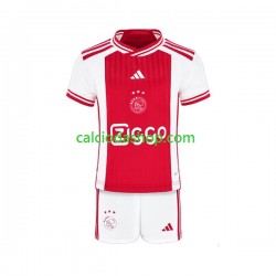 Maglia AFC Ajax Gara Home Completo Bambino 2-13 Anni 2023-2024 MC