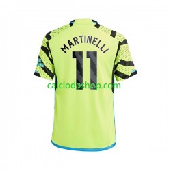 Maglia Arsenal Gabriel Martinelli 11 Gara Away Uomo 2023-2024 MC