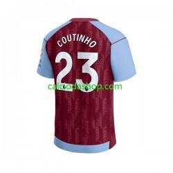 Maglia Aston Villa Philippe Coutinho 23 Gara Home Uomo 2023-2024 MC