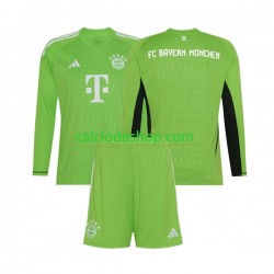 Maglia Portiere FC Bayern München Gara Away Completo Bambino 2-13 Anni 2023-2024 ML