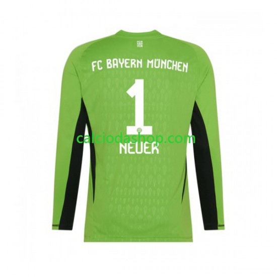 Maglia Portiere FC Bayern München Manuel Neuer 1 Gara Away Uomo 2023-2024 ML