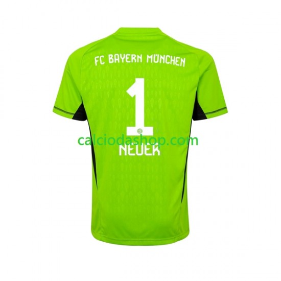 Maglia Portiere FC Bayern München Manuel Neuer 1 Gara Away Uomo 2023-2024 MC