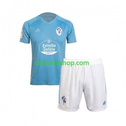 Maglia Celta de Vigo Gara Home Completo Bambino 2-13 Anni 2023-2024 MC