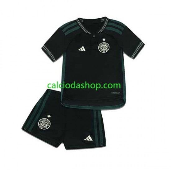 Maglia Celtic Gara Away Completo Bambino 2-13 Anni 2023-2024 MC