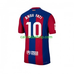 Maglia FC Barcelona Ansu Fati 10 Gara Home Uomo 2023-2024 MC