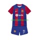 Maglia FC Barcelona Ansu Fati 10 Gara Home Completo Bambino 2-13 Anni 2023-2024 MC