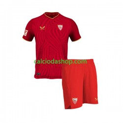 Maglia Sevilla FC Gara Away Completo Bambino 2-13 Anni 2023-2024 MC