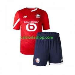 Maglia LOSC Lille Gara Home Completo Bambino 2-13 Anni 2023-2024 MC