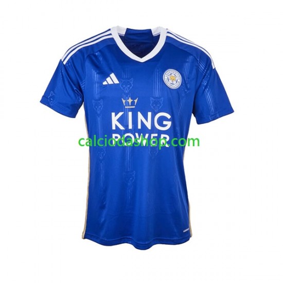 Maglia Leicester City Gara Home Uomo 2023-2024 MC