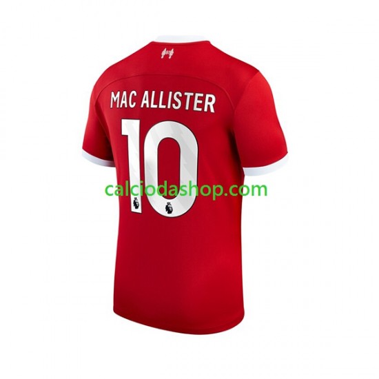 Maglia Liverpool Alexis Mac Allister 10 Gara Home Uomo 2023-2024 MC