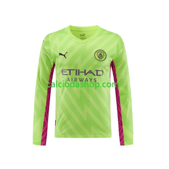 Maglia Portiere Manchester City Gara Terza Uomo 2023-2024 ML