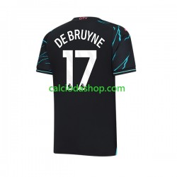 Maglia Manchester City Kevin De Bruyne 17 Gara Terza Uomo 2023-2024 MC