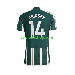 Maglia Manchester United Eriksen 14 Gara Away Uomo 2023-2024 MC