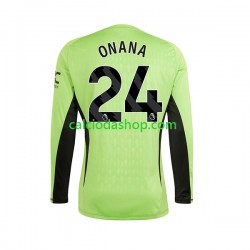 Maglia Portiere Manchester United Andre Onana 24 Gara Home Uomo 2023-2024 ML