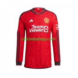 Maglia Manchester United Gara Home Uomo 2023-2024 ML