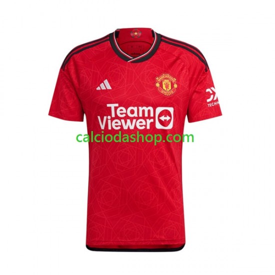 Maglia Manchester United Gara Home Uomo 2023-2024 MC