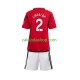 Maglia Manchester United Lindelof 2 Gara Home Completo Bambino 2-13 Anni 2023-2024 MC