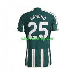 Maglia Manchester United Sancho 25 Gara Away Uomo 2023-2024 MC