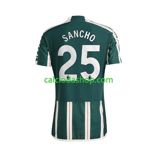 Maglia Manchester United Sancho 25 Gara Away Uomo 2023-2024 MC