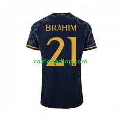 Maglia Real Madrid Brahim Diaz 21 Gara Away Uomo 2023-2024 MC