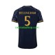 Maglia Real Madrid Jude Bellingham 5 Gara Away Uomo 2023-2024 MC