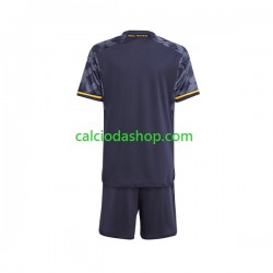 Maglia Real Madrid Gara Away Completo Bambino 2-13 Anni 2023-2024 MC