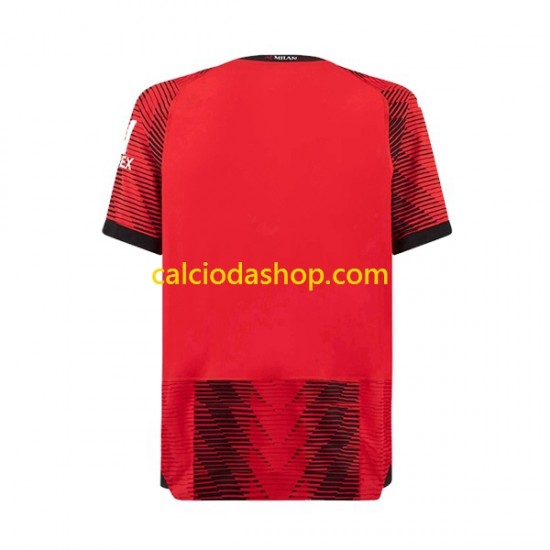 Maglia AC Milan Gara Home Uomo 2023-2024 MC