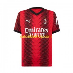 Maglia AC Milan Ibrahimovic 11 Gara Home Completo Bambino 2-13 Anni 2023-2024 MC