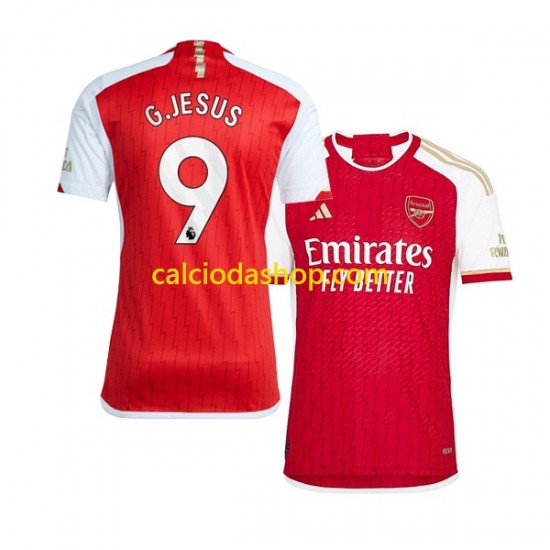 Maglia Arsenal Gabriel Jesus 9 Gara Home Uomo 2023-2024 MC