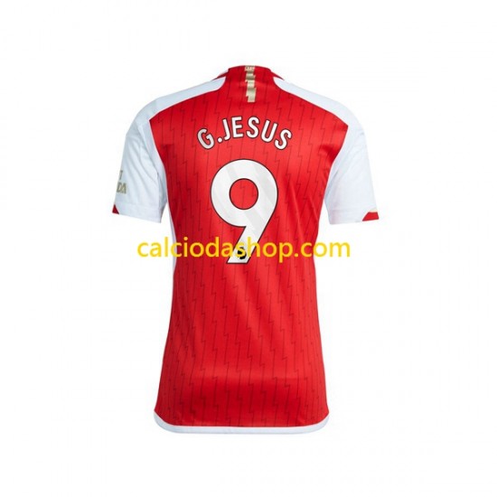 Maglia Arsenal Gabriel Jesus 9 Gara Home Uomo 2023-2024 MC