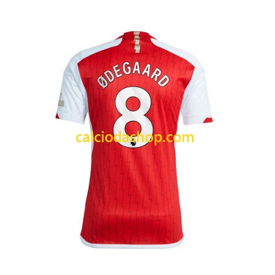 Maglia Arsenal Martin Odegaard 8 Gara Home Uomo 2023-2024 MC