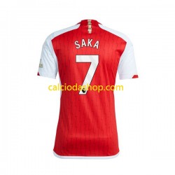 Maglia Arsenal Saka 7 Gara Home Uomo 2023-2024 MC