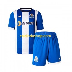 Maglia FC Porto Gara Home Completo Bambino 2-13 Anni 2023-2024 MC