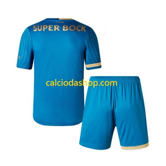 Maglia FC Porto Gara Terza Completo Bambino 2-13 Anni 2023-2024 MC