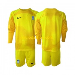 Maglia Portiere Grecia Gara Home Completo Bambino 2-13 Anni 2023 ML