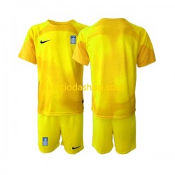 Maglia Portiere Grecia Gara Home Completo Bambino 2-13 Anni 2023 MC