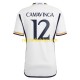 Maglia Real Madrid Camavinga 12 Gara Home Uomo 2023-2024 MC