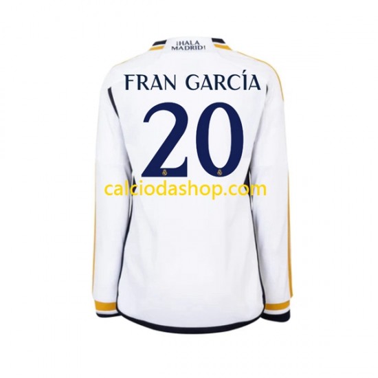 Maglia Real Madrid Fran Garcia 20 Gara Home Uomo 2023-2024 ML