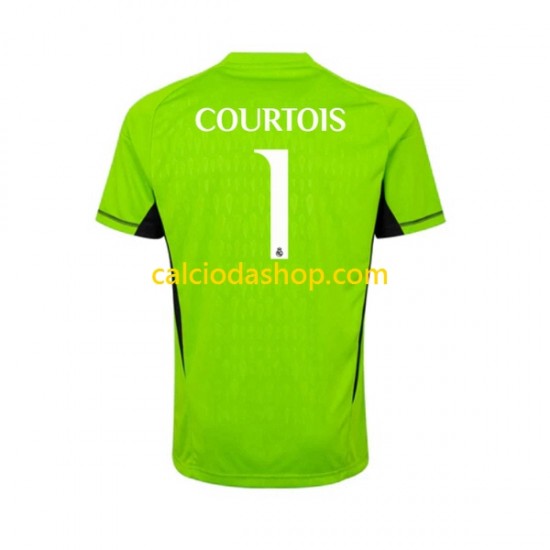 Maglia Portiere Real Madrid Thibaut Courtois 1 Gara Home Uomo 2023-2024 MC