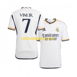 Maglia Real Madrid Vinicius Junior 7 Gara Home Uomo 2023-2024 MC