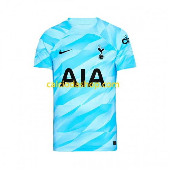 Maglia Portiere Tottenham Hotspur Hugo Lloris 1 Gara Home Completo Bambino 2-13 Anni 2023-2024 MC