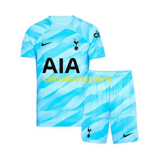 Maglia Portiere Tottenham Hotspur Gara Home Completo Bambino 2-13 Anni 2023-2024 MC