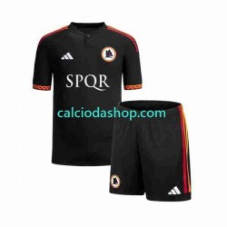 Maglia AS Roma Gara Terza Completo Bambino 2-13 Anni 2023-2024 MC