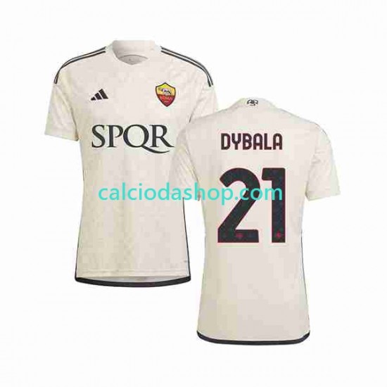 Maglia AS Roma Paulo Dybala 21 Gara Away Uomo 2023-2024 MC